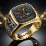 Iron Maiden 3D Engraved Ring - Image 3