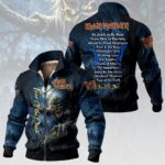 Iron Maiden Thick Knit Fleece Jacket