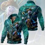 Iron Maiden Thick Knit Fleece Jacket