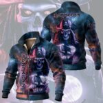 Iron Maiden Thick Knit Fleece Jacket