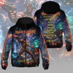 Iron Maiden 3D Windbreaker Jacket