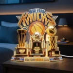 New York Knicks NBA Champions 2026 Custom Shape Acrylic Light Box