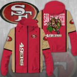 San Francisco 49ers 3D Windbreaker Jacket