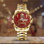 San Francisco 49ers 80th Anniversary Alloy Luxury Quartz Watch - Image 2