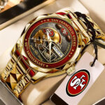 San Francisco 49ers 80th Anniversary Alloy Luxury Quartz Watch