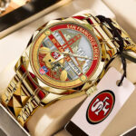 San Francisco 49ers 80th Anniversary Alloy Luxury Quartz Watch