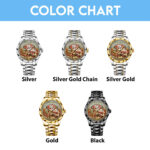 San Francisco 49ers 80th Anniversary Alloy Luxury Quartz Watch - Image 4