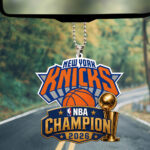 New York Knicks Custom shape 1-sided Acrylic Car Ornament - Image 2