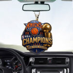 New York Knicks Custom shape 1-sided Acrylic Car Ornament - Image 3