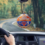 New York Knicks 2026 NBA Finals Champions Custom shape 2-sided Acrylic Car Ornament - Image 3