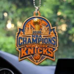 New York Knicks 2026 NBA Finals Champions Custom shape 2-sided Acrylic Car Ornament