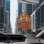 New York Knicks 2026 NBA Finals Champions Custom shape 2-sided Acrylic Car Ornament - Image 2