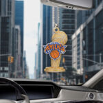 New York Knicks 2026 NBA Finals Champions Custom shape 2-sided Acrylic Car Ornament - Image 2