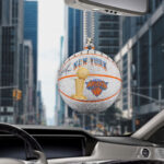 New York Knicks 2026 NBA Finals Champions Custom shape 2-sided Acrylic Car Ornament - Image 2