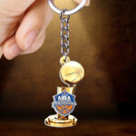 New York Knicks 2026 NBA Finals Champions Custom Shape 2-sided Keychain - Image 2