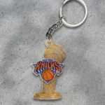 New York Knicks 2026 NBA Finals Champions Custom Shape 2-sided Keychain