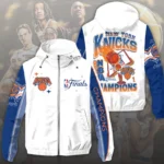 New York Knicks 2026 NBA Finals Champions 3D Windbreaker Jacket