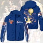New York Knicks 2026 NBA Finals Champions 3D Windbreaker Jacket