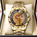 New York Knicks 2026 NBA Finals Champions Alloy Luxury Quartz Watch