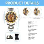 New York Knicks 2026 NBA Finals Champions Alloy Luxury Quartz Watch - Image 4