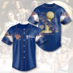 New York Knicks 2026 NBA Finals Champions Baseball Jersey