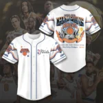New York Knicks 2026 NBA Finals Champions Baseball Jersey