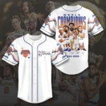 New York Knicks 2026 NBA Finals Champions Baseball Jersey