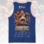 New York Knicks 2026 NBA Finals Champions Basketball Jersey - Image 3