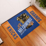New York Knicks 2026 NBA Finals Champions Doormat - Image 2