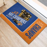 New York Knicks 2026 NBA Finals Champions Doormat - Image 2
