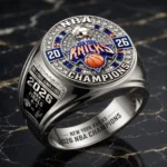 New York Knicks 2026 NBA Finals Champions 3D Engraved Ring - Image 3