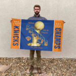 New York Knicks 2026 NBA Finals Champions 3D Double-side House Flag - Image 2