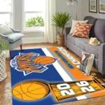 New York Knicks 2026 NBA Finals Champions Rectangular Rug - Image 4