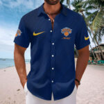 New York Knicks 2026 NBA Finals Champions Short Sleeve Button-Down Shirt - Image 2