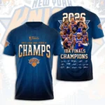 New York Knicks 2026 NBA Finals Champions 3D Apparel