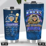 New York Knicks 2026 NBA Finals Champions Tumbler Cup - Image 4
