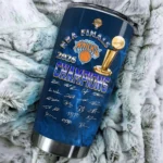 New York Knicks 2026 NBA Finals Champions Tumbler Cup - Image 3