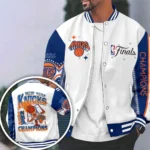 New York Knicks 2026 NBA Finals Champions Varsity Jacket