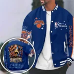 New York Knicks 2026 NBA Finals Champions Varsity Jacket