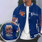 New York Knicks 2026 NBA Finals Champions Varsity Jacket