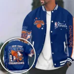 New York Knicks 2026 NBA Finals Champions Varsity Jacket