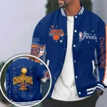 New York Knicks 2026 NBA Finals Champions Varsity Jacket