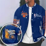 New York Knicks 2026 NBA Finals Champions Varsity Jacket