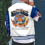 New York Knicks 2026 NBA Finals Champions Varsity Jacket - Image 3