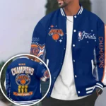 New York Knicks 2026 NBA Finals Champions Varsity Jacket