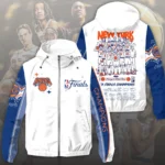 New York Knicks 2026 NBA Finals Champions 3D Windbreaker Jacket