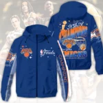 New York Knicks 2026 NBA Finals Champions 3D Windbreaker Jacket