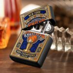 New York Knicks 2026 NBA Finals Champions Zippo Lighter Case (No Insert) - Image 2