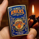 New York Knicks 2026 NBA Finals Champions Zippo Lighter Case (No Insert)