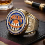 New York Knicks 3D Engraved Ring